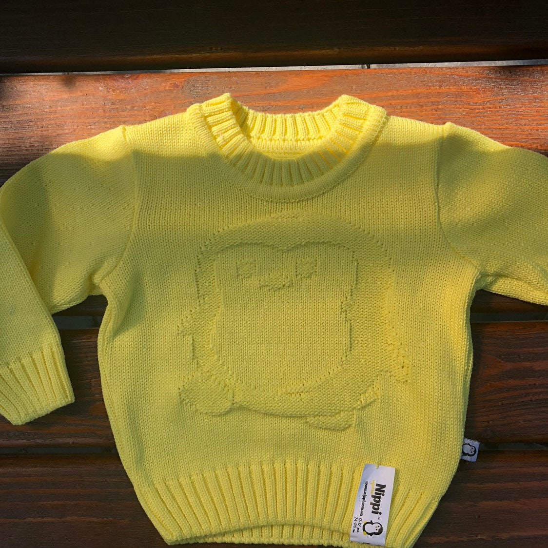 baby yellow jumper