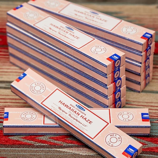 Satya Nag Champa Hawaiian Haze INCENSE (15 GRAM BOX)