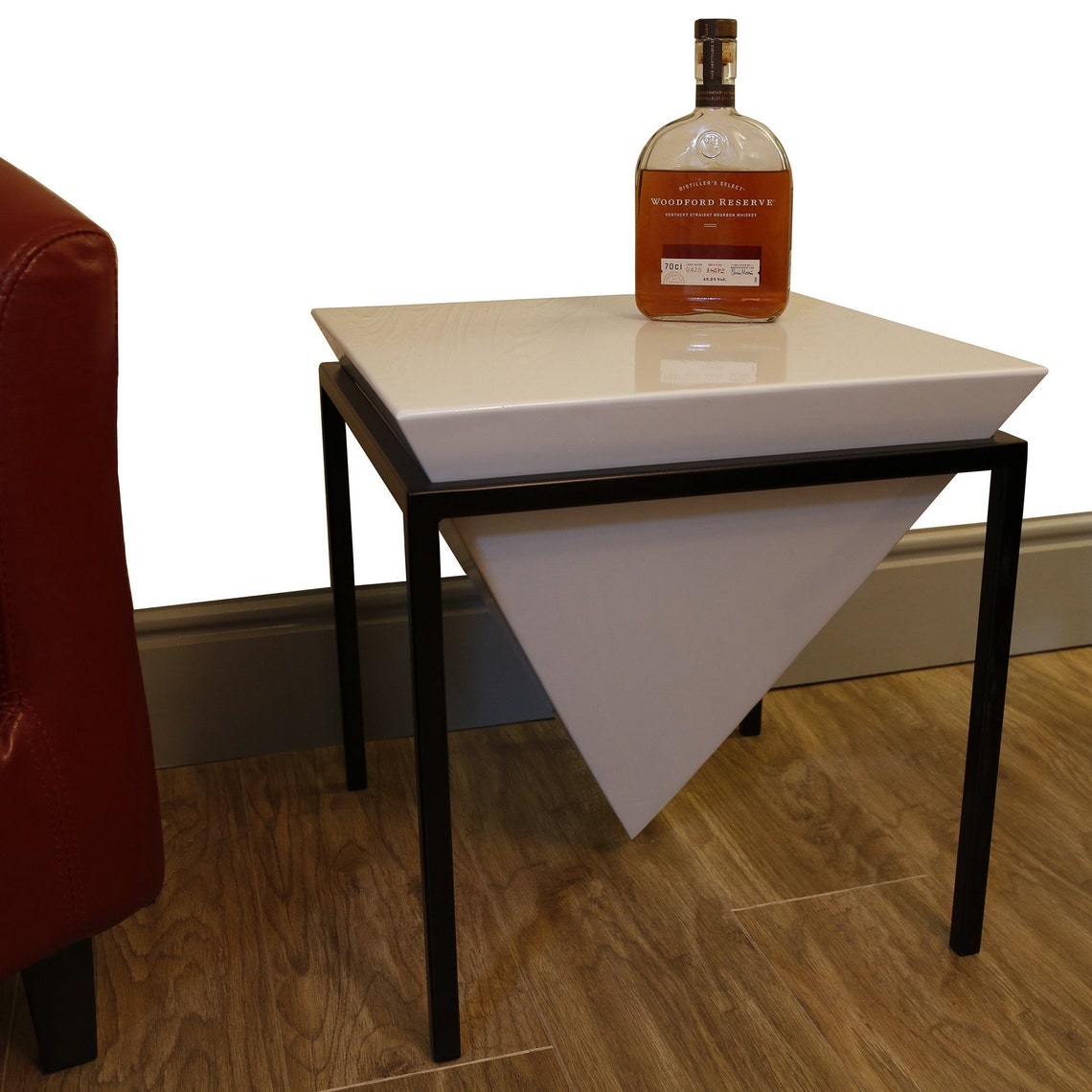 Inverted Pyramid Side Table - Etsy