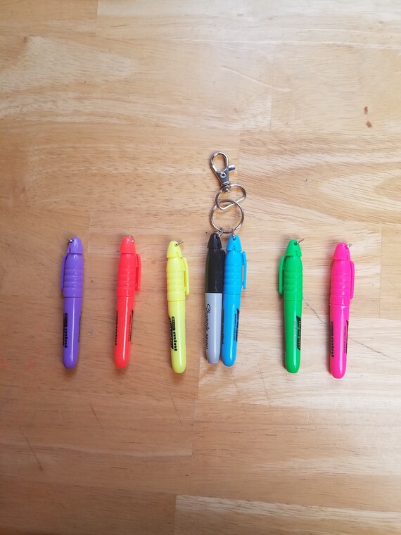 Mini Sharpie & Mini Highlighter for Badge Reels Nursing Etsy Canada