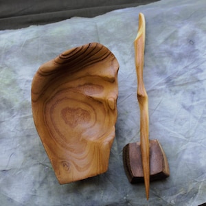 Tea scoop  for a tea ceremony.  Tea set.