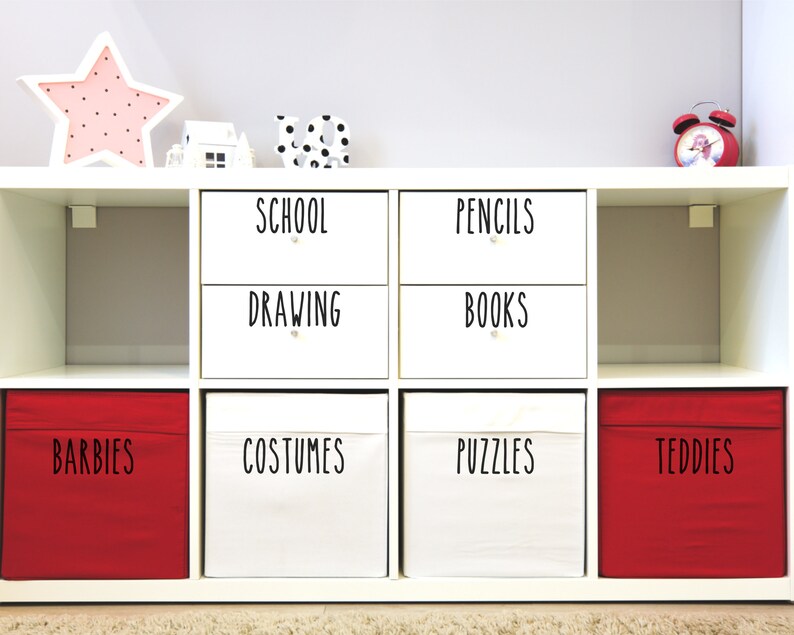 Labels for ikea storage boxes