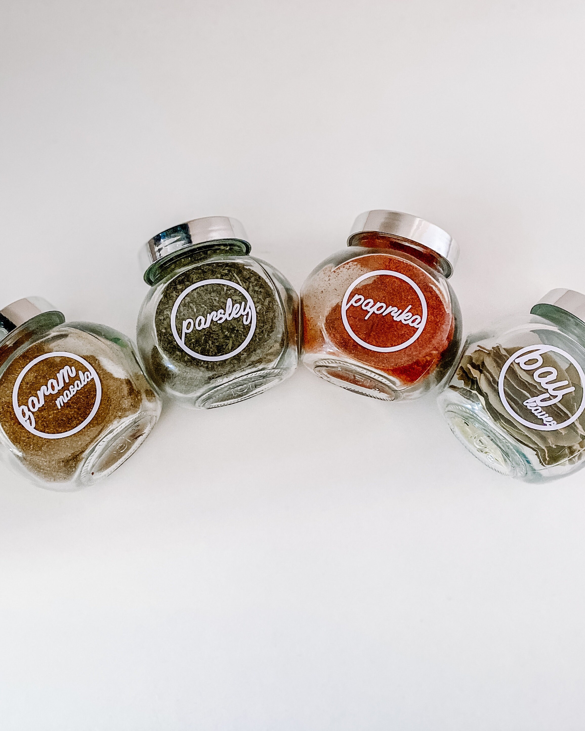 Spice jar custom labels food storage labels ikea stickers Etsy