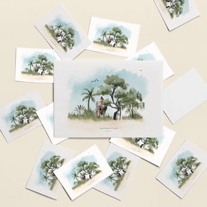 Carte Postale Souvenirs d’Asie