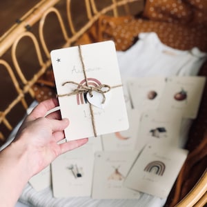 Lot Cartes Étapes pour bébé