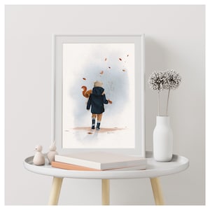 Poster &quot;Wandeling in het Bos&quot;