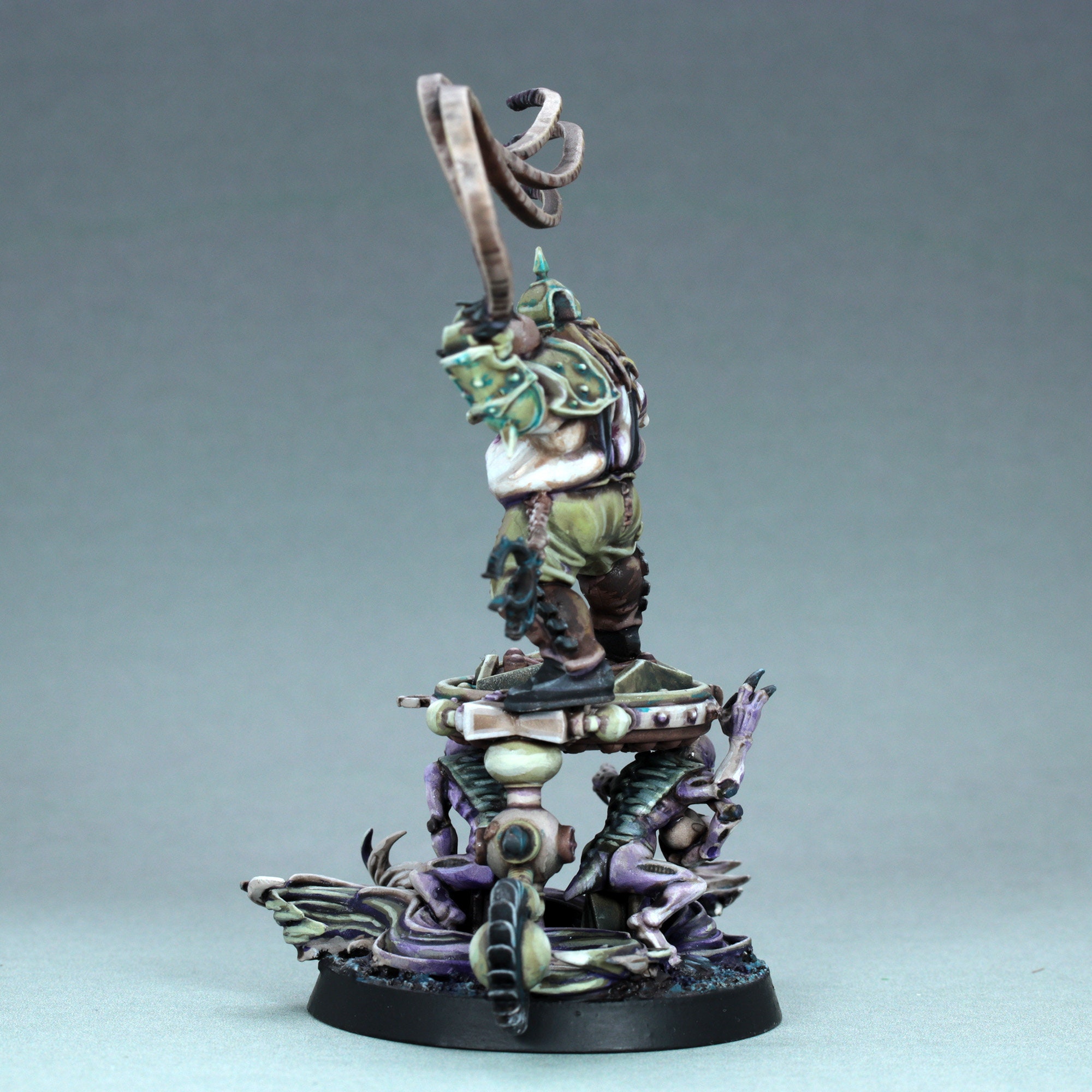 ウォーハンマー AoS 塗装済ミニチュア 塗装済みブラッドストーカーコンバージョン、AOS ナーグルミニチュア