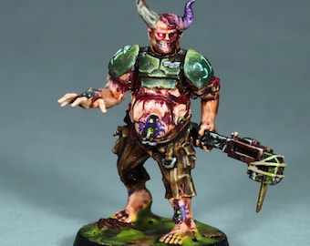 塗装済みネクロン戦士ミニチュア、塗装済みウォーハンマー 40k