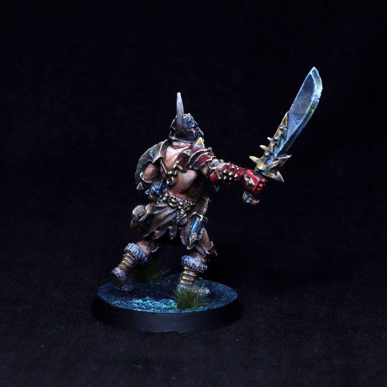 Paint Chaos Warrior Miniature Paint D&d Miniature Paint Etsy