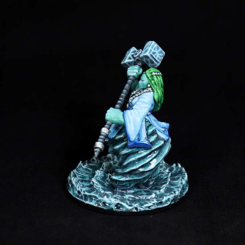 Pathfinder Painted Miniature Genie Djinn DnD miniature Dungeons&Dragons