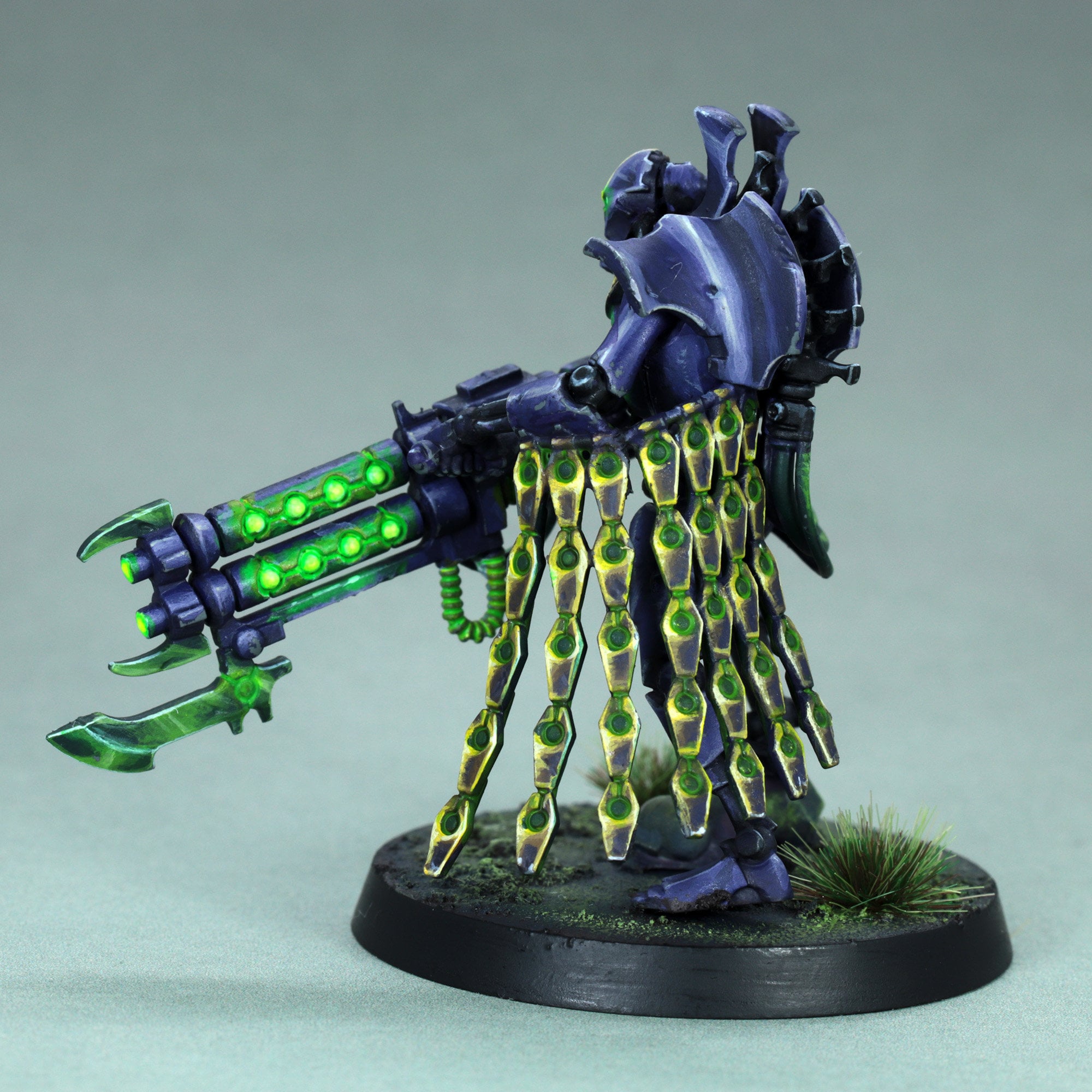 週刊ウォーハンマー　ネクロン　塗装済み。 塗装済みネクロン ロイヤル ウォーデン ミニチュア、塗装済みウォー