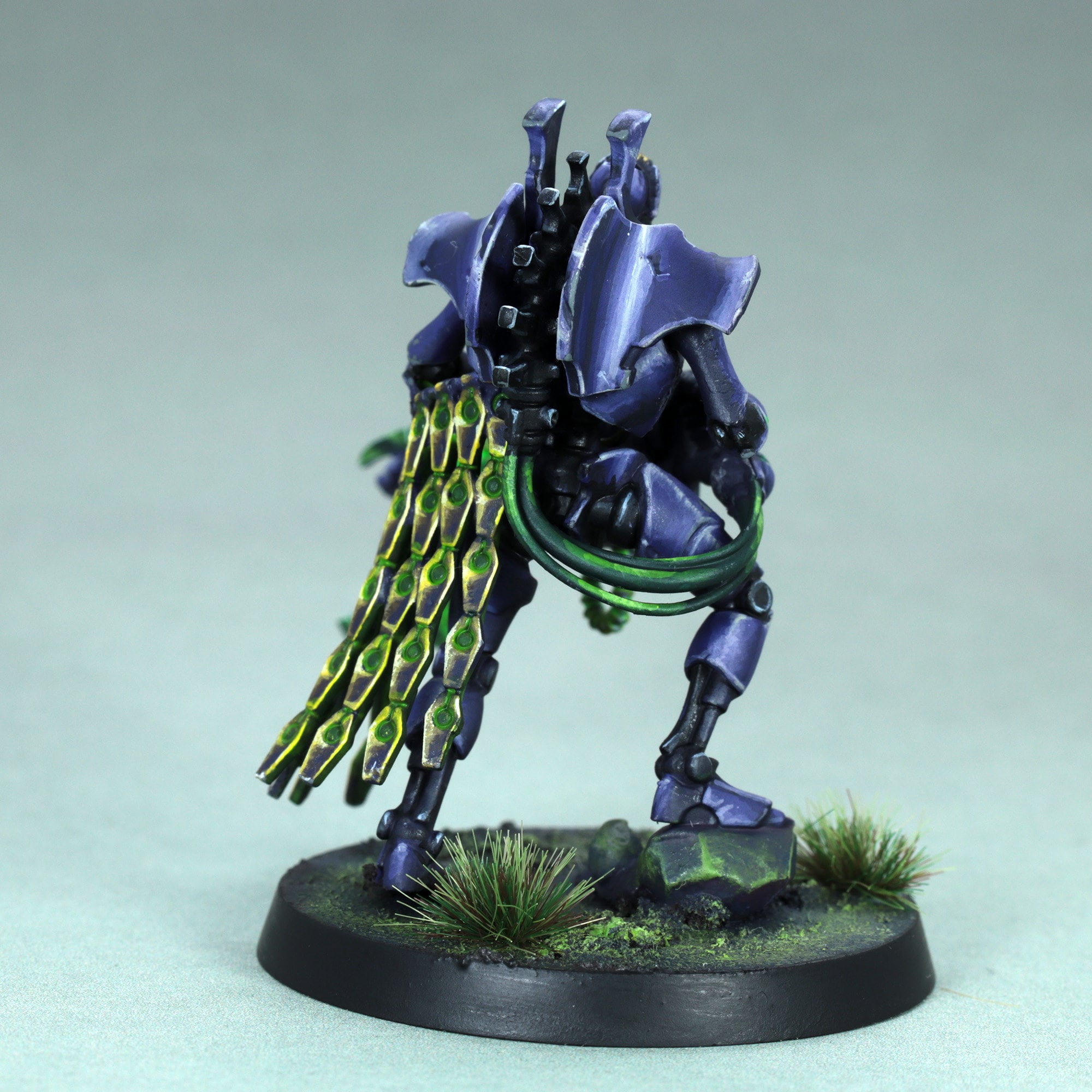 塗装済みネクロン ロイヤル ウォーデン ミニチュア、塗装済みウォー