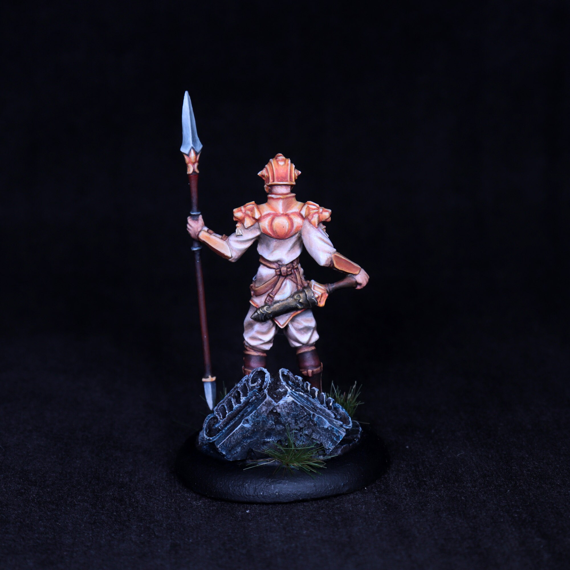Pro Paint Paladin Miniature, Paint Spearman Miniature, Paint Lancer