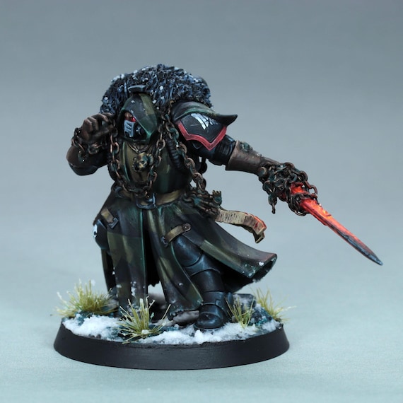 フォボスアーマーの塗装済みレイヴンガード司書、塗装済み司書