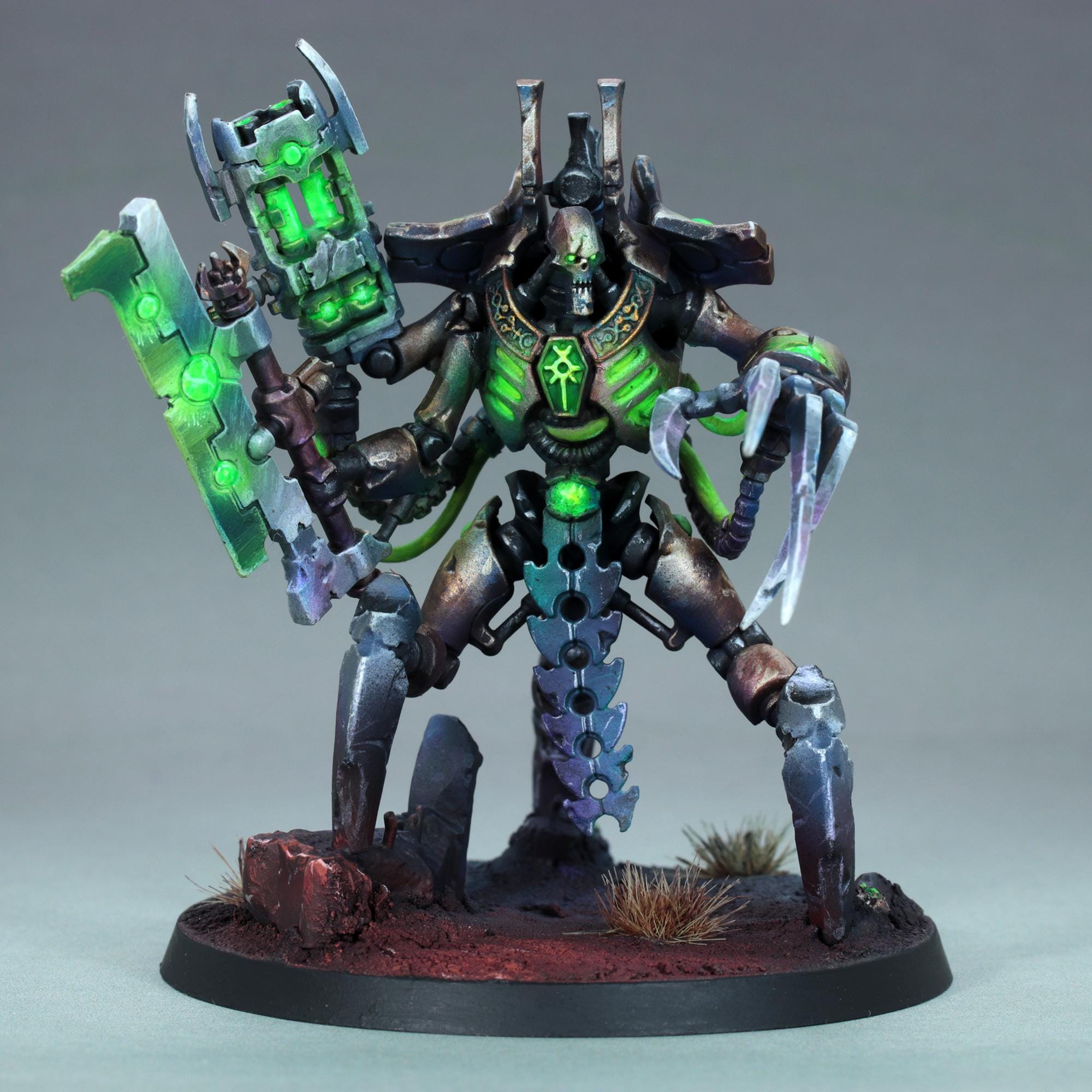 WARHAMMER Skorpekh Lord 週間ウォーハンマー50 Showcase: Necron Skorpekh Lord from Indomitus » Tale of Painters