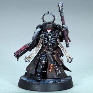 塗装済みデスガードマリーンミニチュア、塗装済みナーグルマリーン