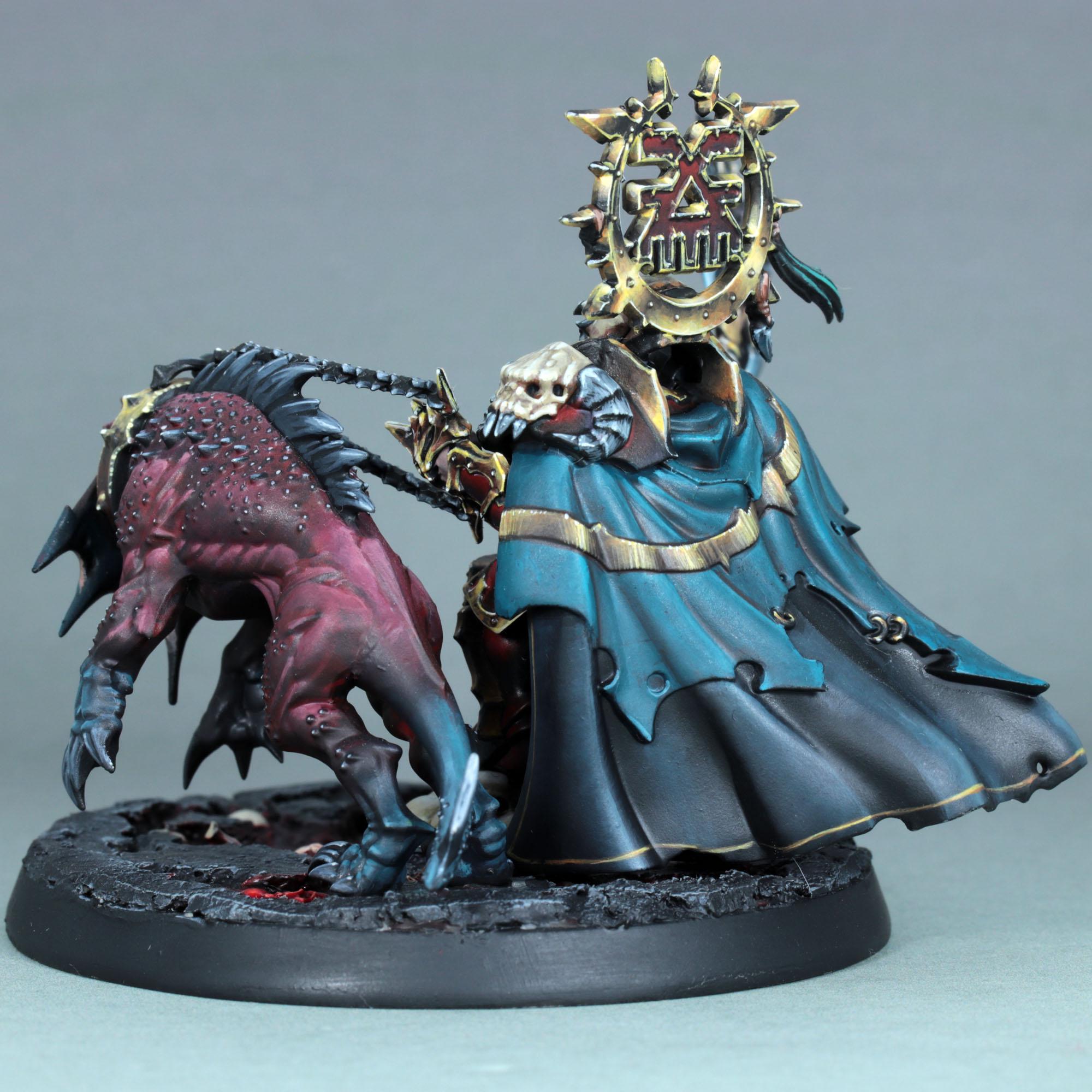 塗装済みコルゴス・クル ミニチュア、塗装済みウォーハンマー AOS