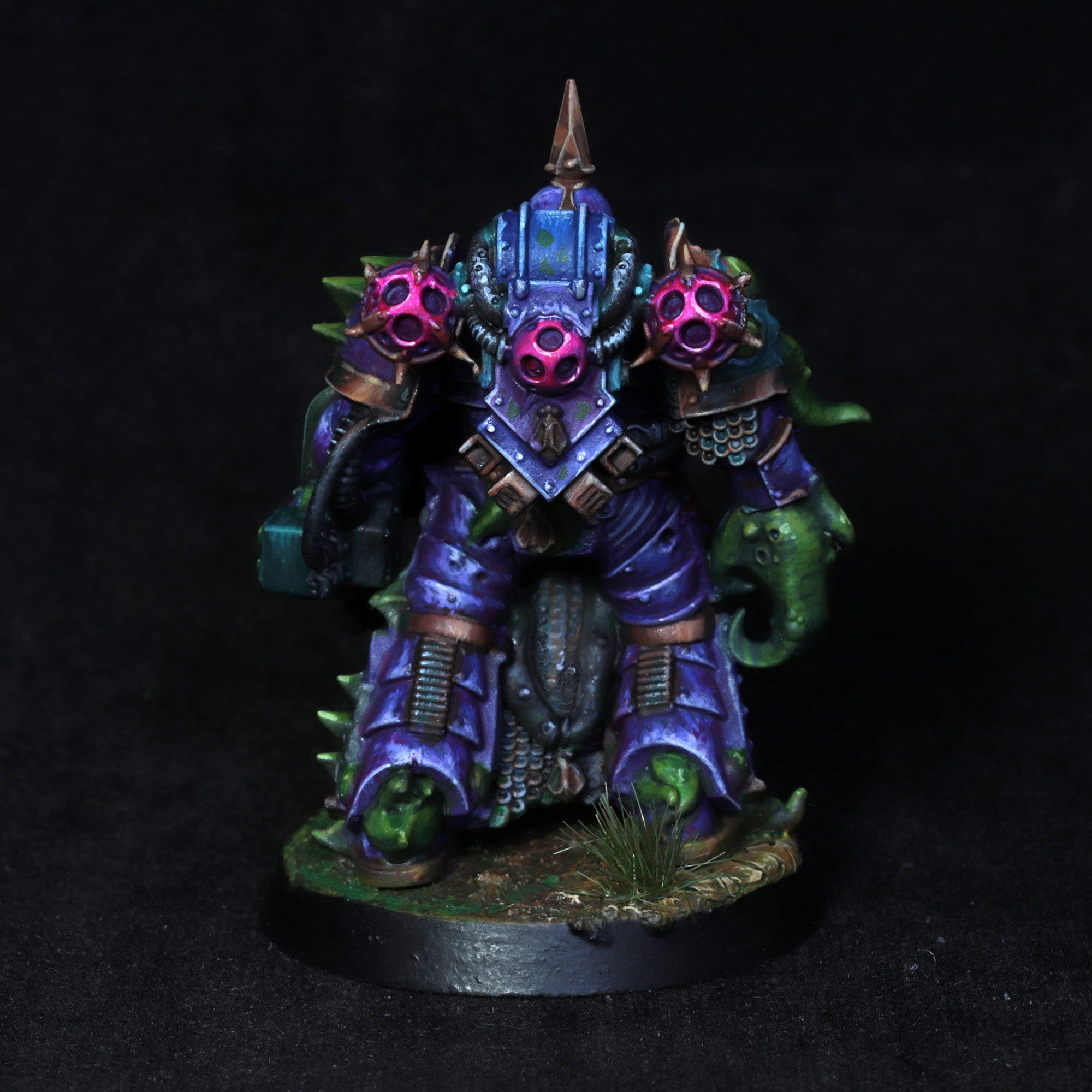 塗装済みデスガードマリーンミニチュア、塗装済みナーグルマリーン