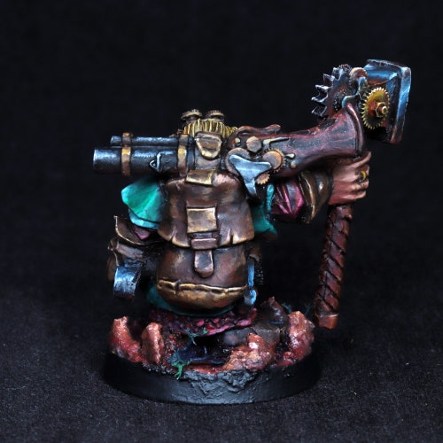 Painted Dwarf Engineer Miniature, pro paint DnD Dwarf miniature, Engineer shops miniature, Dwarf Cleric, Dwarf Priest, Musket, Gunslinger,RPG,D&D