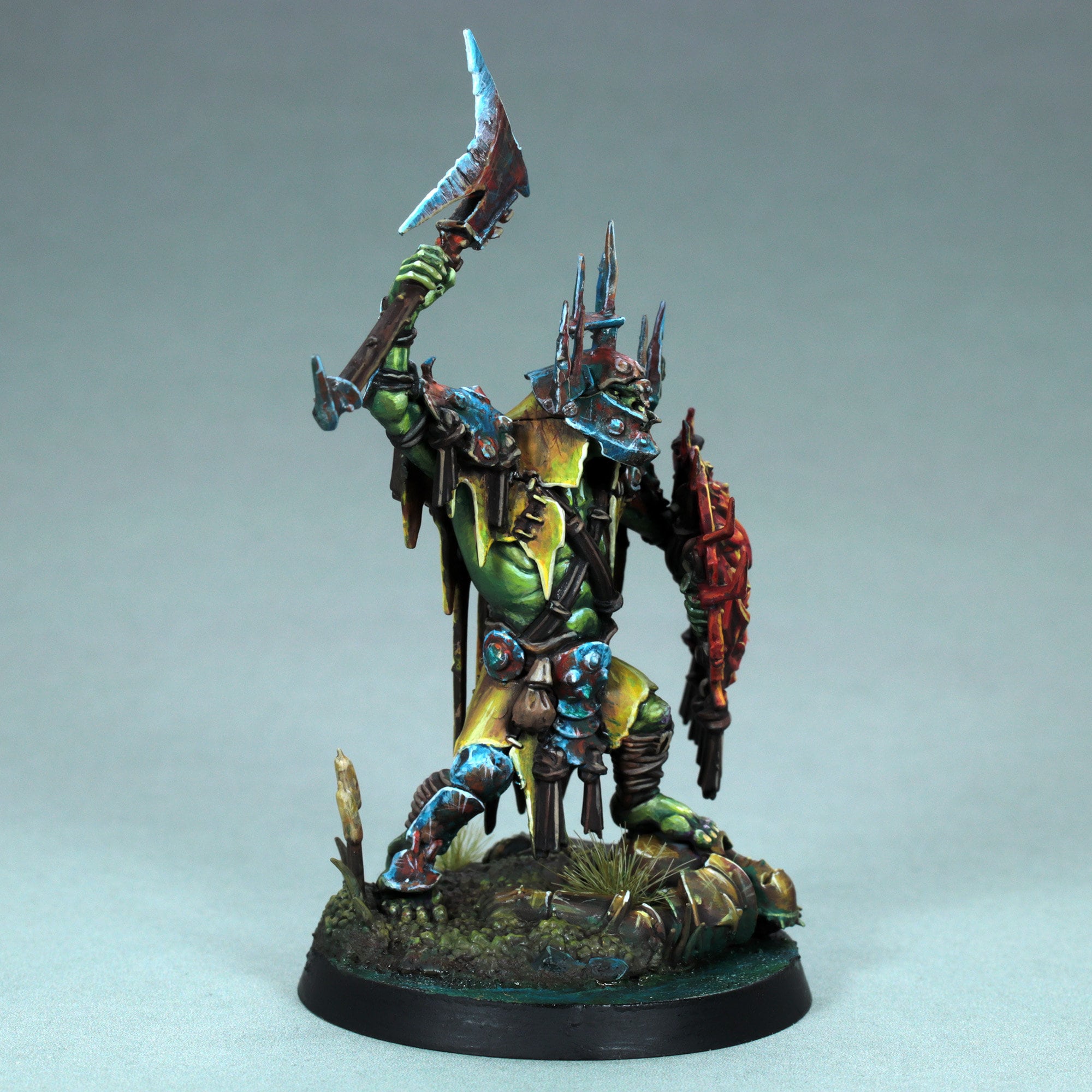 Painted Kruleboyz Killaboss,painted Warhammer Aos Miniature Orruk