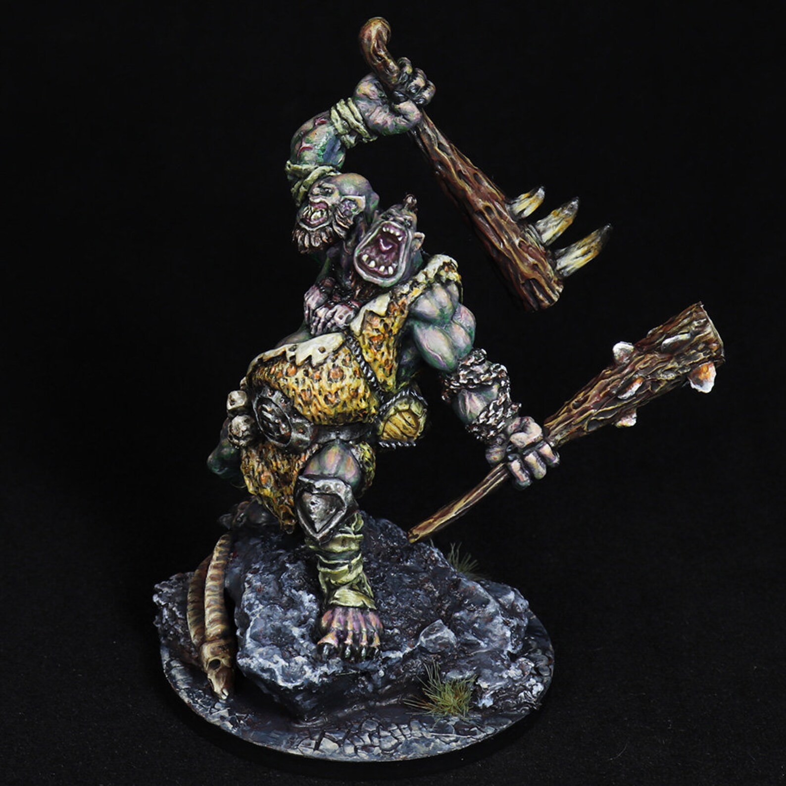 DnD miniature Ettin Miniature DnD Ettin pro painted mini Etsy