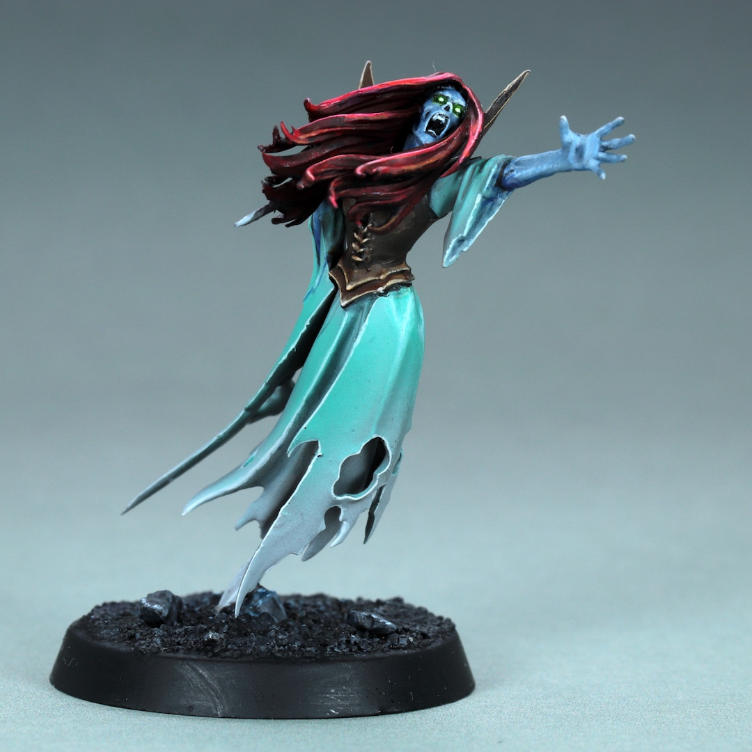 Painted Tomb Banshee Miniature Painted Nighthaunt Miniature Etsy