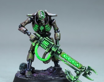 塗装済みネクロンスコルペクロードミニチュア、塗装済みウォーハンマー