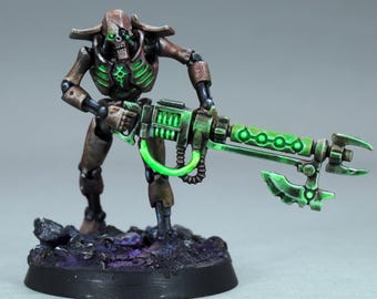 塗装済みネクロンスコルペクロードミニチュア、塗装済みウォーハンマー