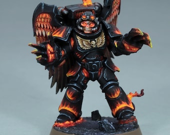 ウォーハンマー 40,000 デスガードペイント済みミニチュア Paint Death Guard Miniature, paint nurgle Marine miniature