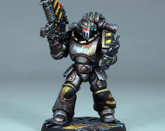 塗装済みネクロンスコルペクロードミニチュア、塗装済みウォーハンマー