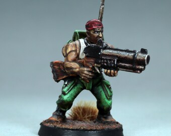塗装済みネクロン戦士ミニチュア、塗装済みウォーハンマー 40k