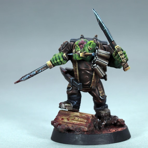 Painted Kommandos Kill Team, Painted Kommandos Ork Miniature