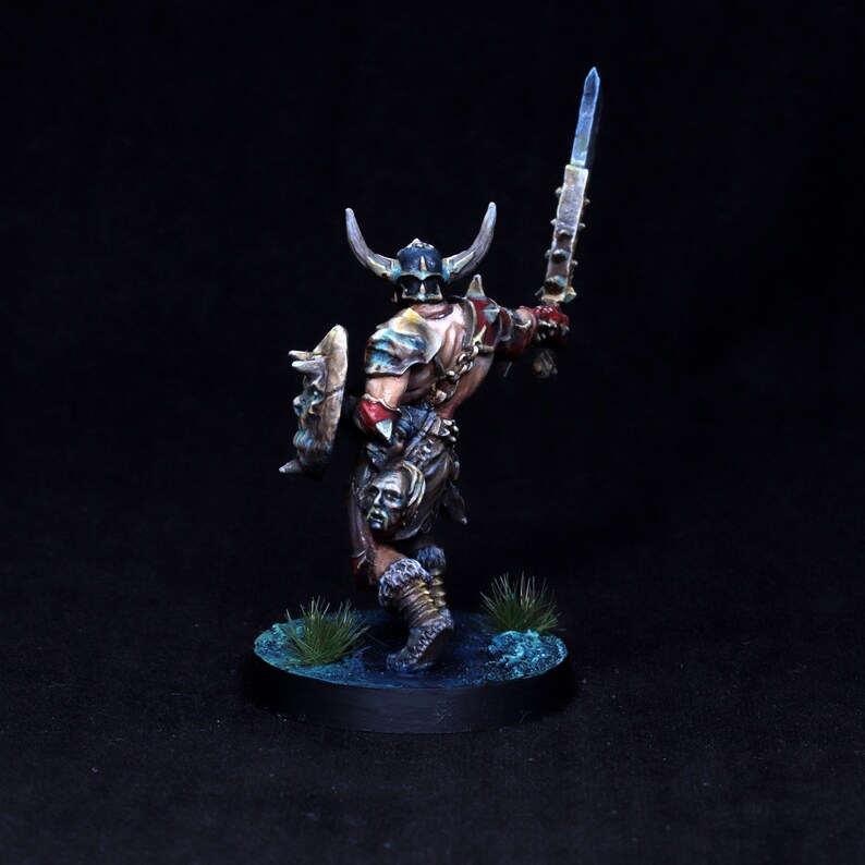 Paint Chaos Warrior Miniature Paint D&d Miniature Paint Etsy