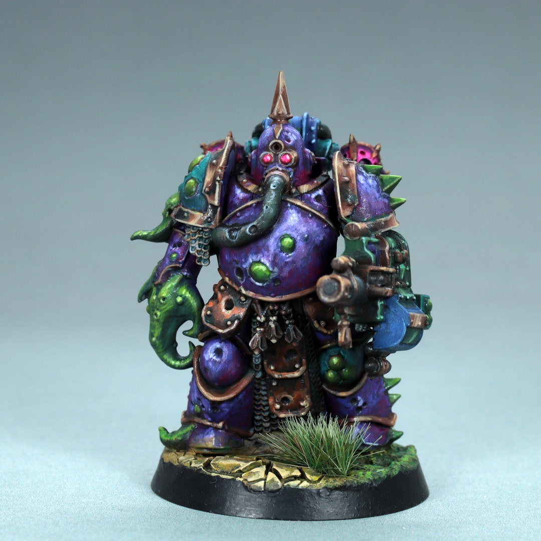 Pro Paint Death Guard Miniature, Paint Nurgle Marine