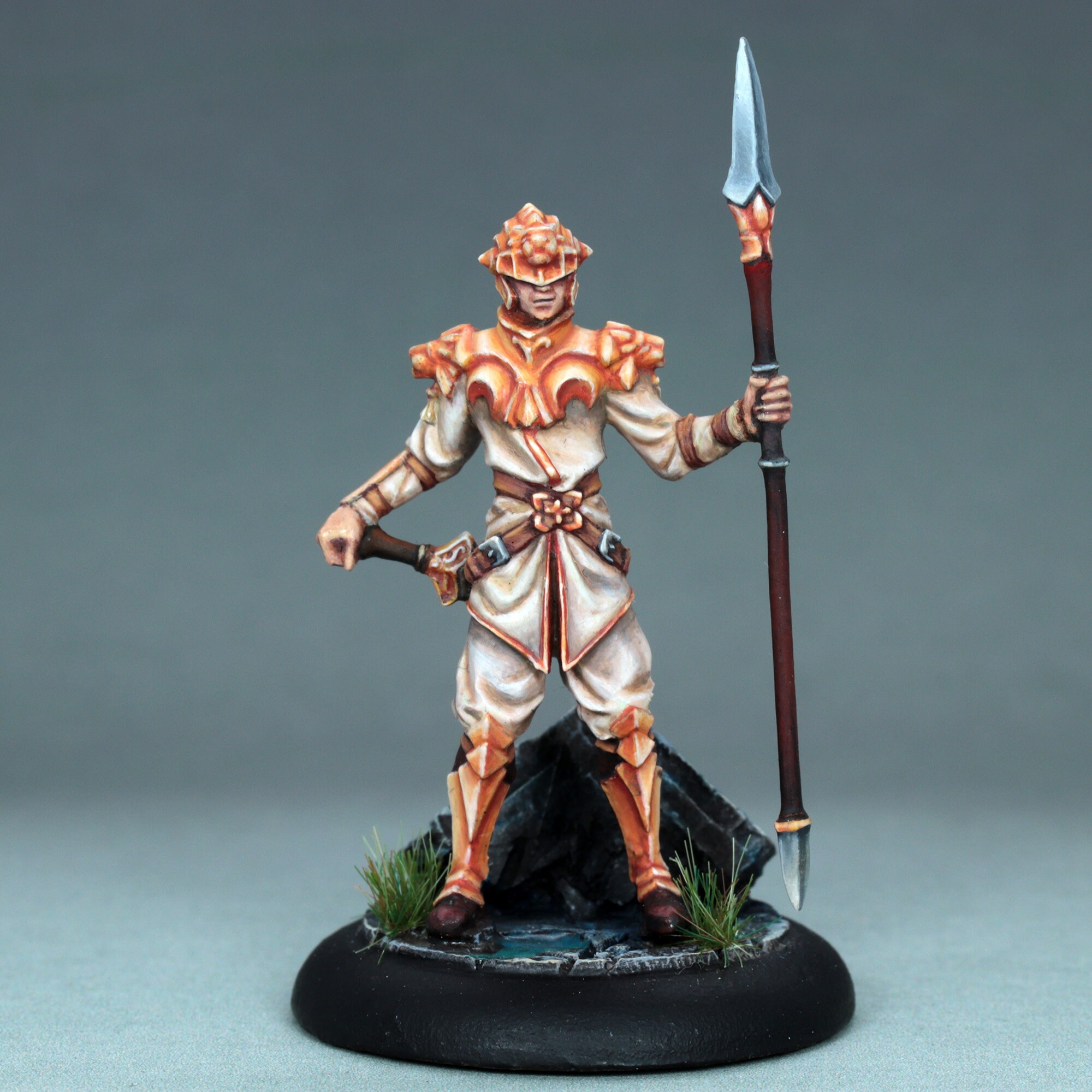 Pro Paint Paladin Miniature, Paint Spearman Miniature, Paint Lancer