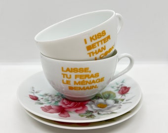 2 tasses à thé Furieuse