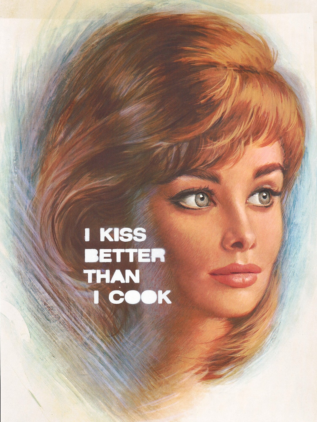 Poster I KISS BETTER... Etsy