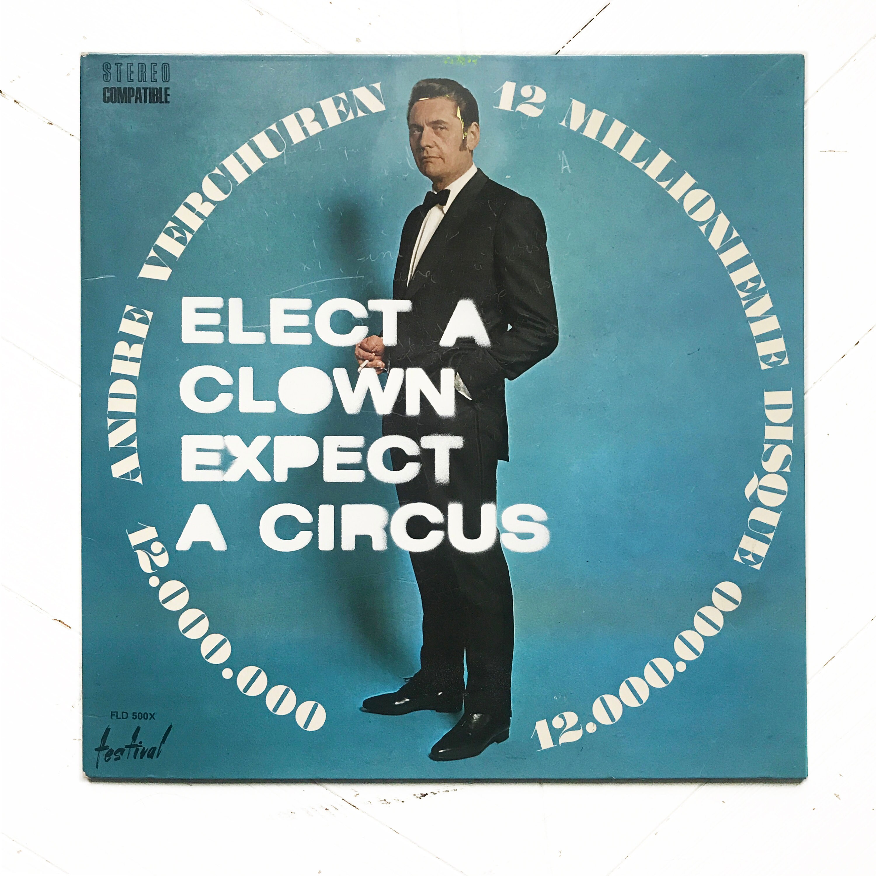 Pochette 33Tr Elect A Clown...