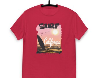 Surf California T-shirt classique pour hommes
