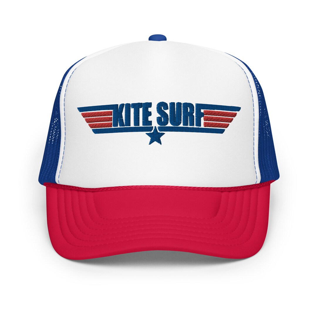 Kite Surf Top Logo Foam Trucker Hat