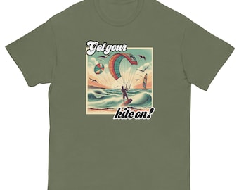 Enfilez votre cerf-volant ! T-shirt classique pour hommes
