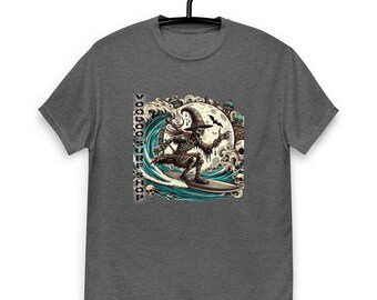 La boutique de surf Voo Doo. T-shirt classique pour hommes