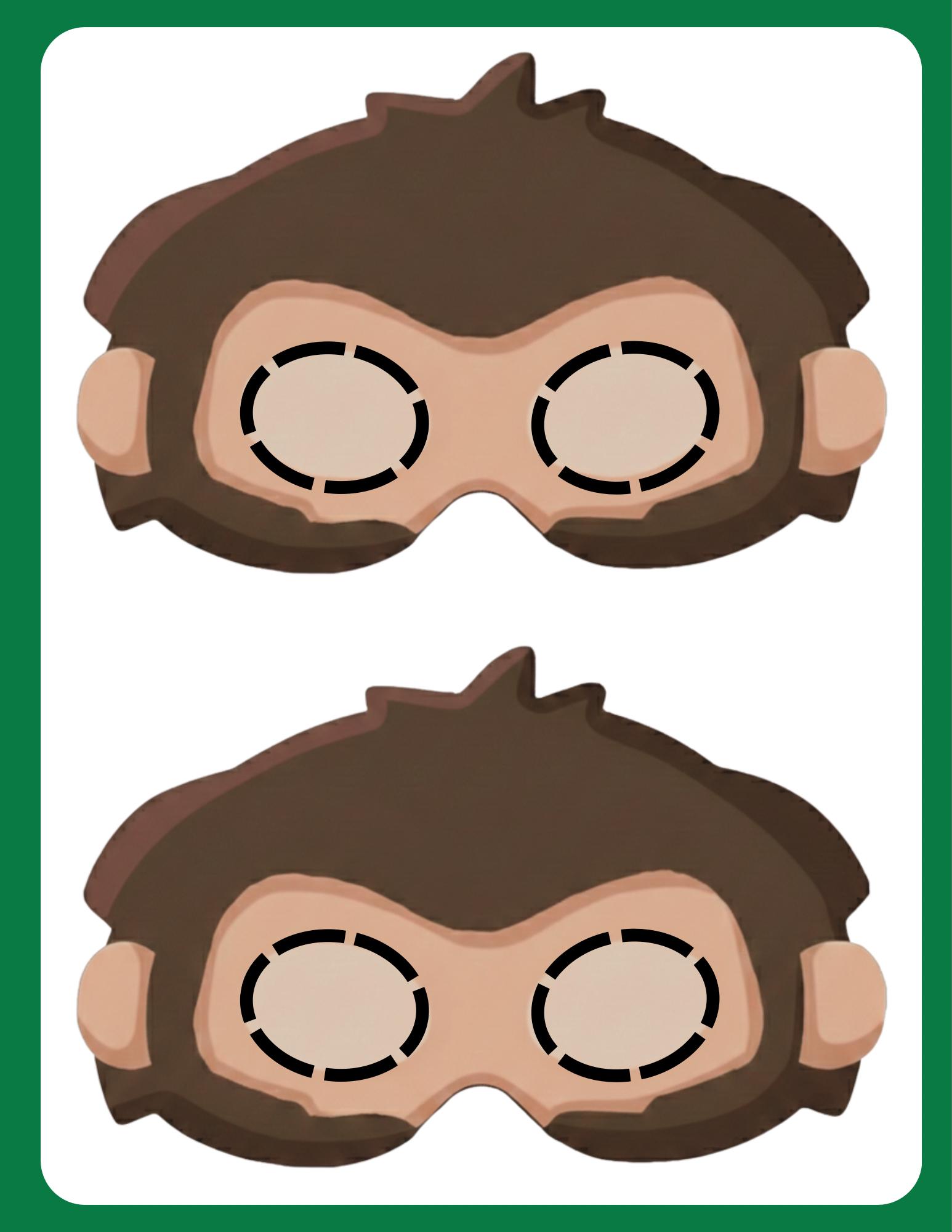 Printable DIY Sneaky Sasquatch Props Party Photo Booth Instant Dowbload ...