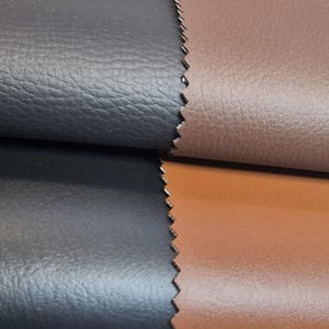 NEW Professional quality heavy duty CRIB 5 FR faux leather grained vinyl upholstery fabric. 4 colours