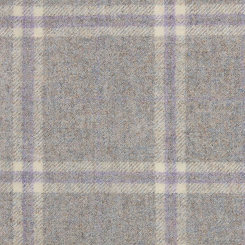 New Abraham Moon Windowpane Fabric Range 100 Wool Etsy