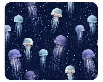 Mouse Pad, Mouse Pad, Jellyfish, Sea, Desk Pad, Office, Gift, Colleague, Work, Work More Beautifully