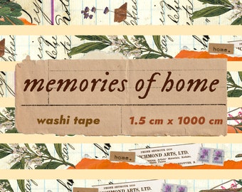 Collage Washi Tape | Memories of Home