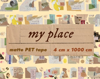 Collage PET Tape | My Place