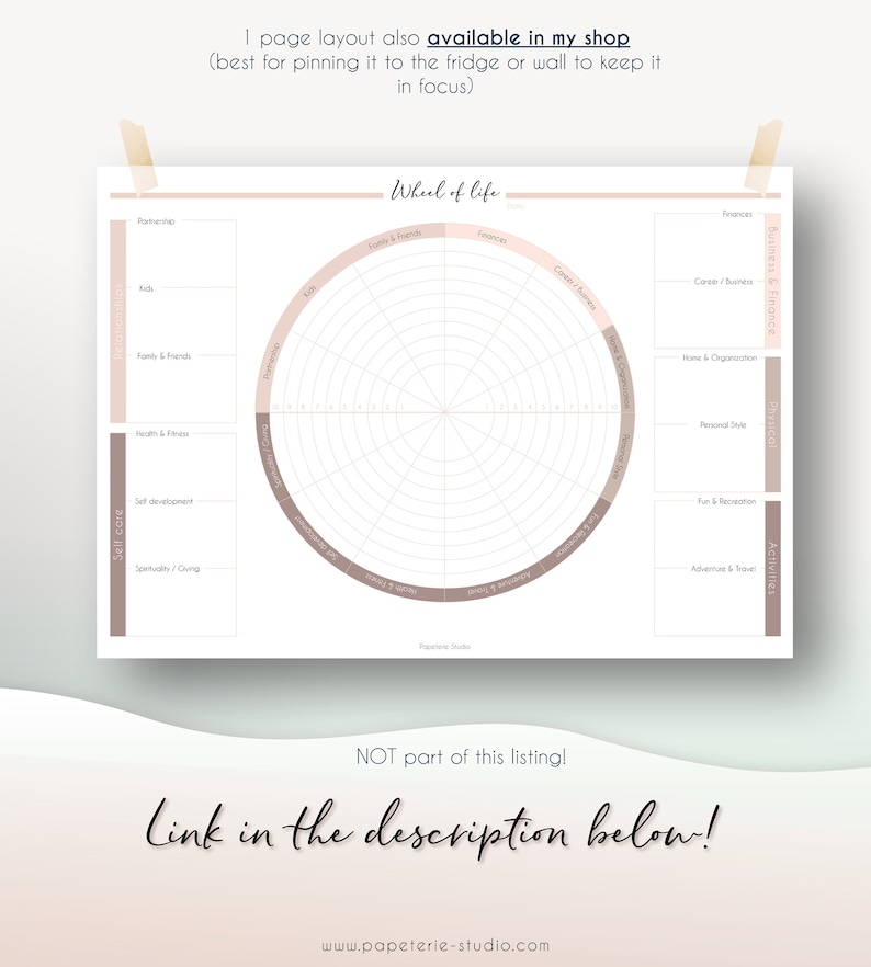 wheel of life goal setting wheel of life goal setting