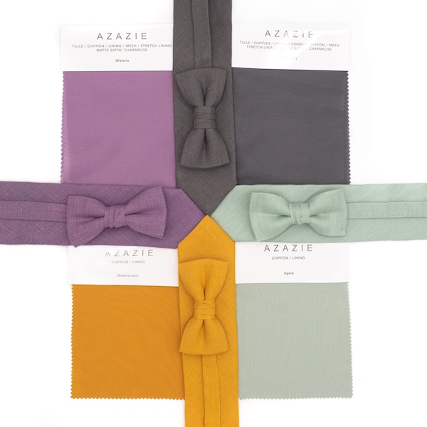 Azazie Bow Tie And Suspenders Wedding Tie And Pocket Square